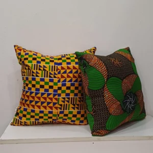 Ankara Neck and Throw Pillows